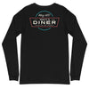 Wavy H2O Diner Black Long Sleeve Shirt