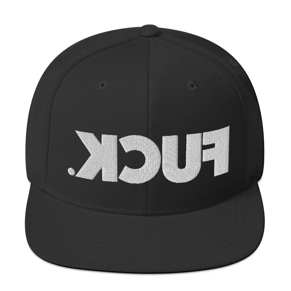 FUCK.LOVE.SEX. Black Snapback Hat