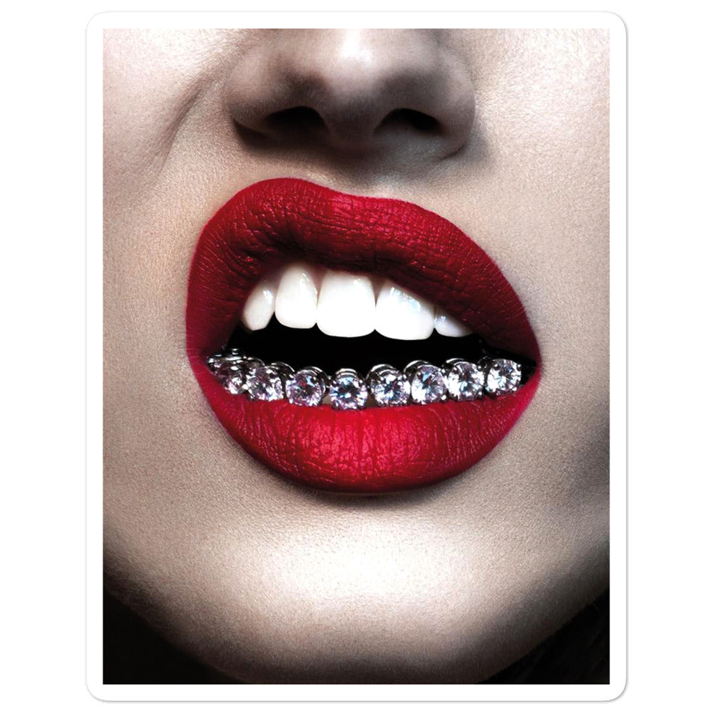 Diamond Grillz stickers - RockLan One