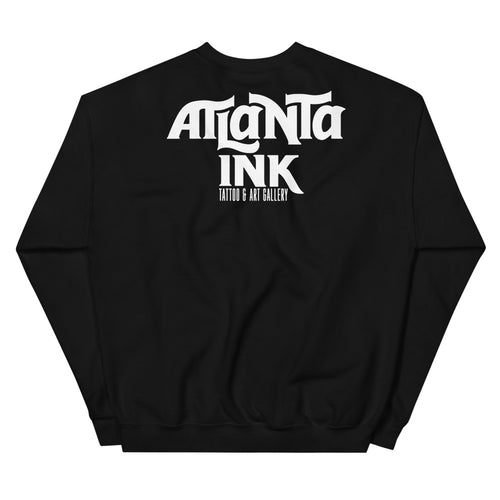 ATLANTA INK Logo Black Sweatshirt