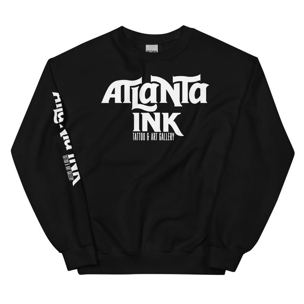 ATLANTA INK Logo Black Sweatshirt