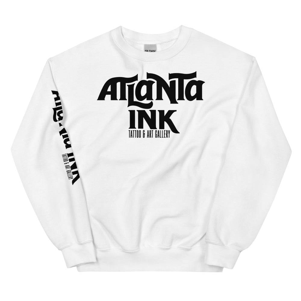 ATLANTA INK Logo White Sweatshirt