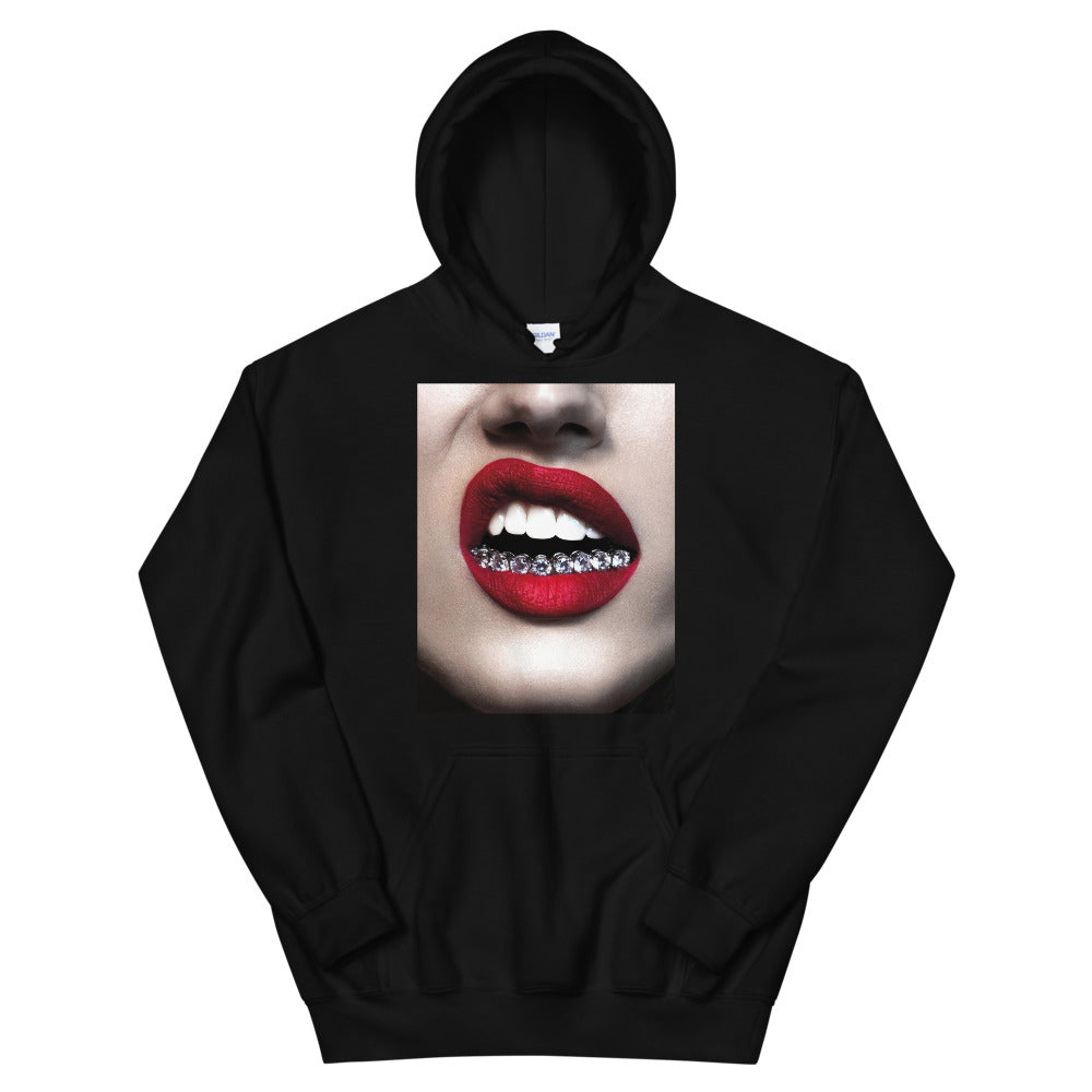 Diamond Grillz Black Hoodie