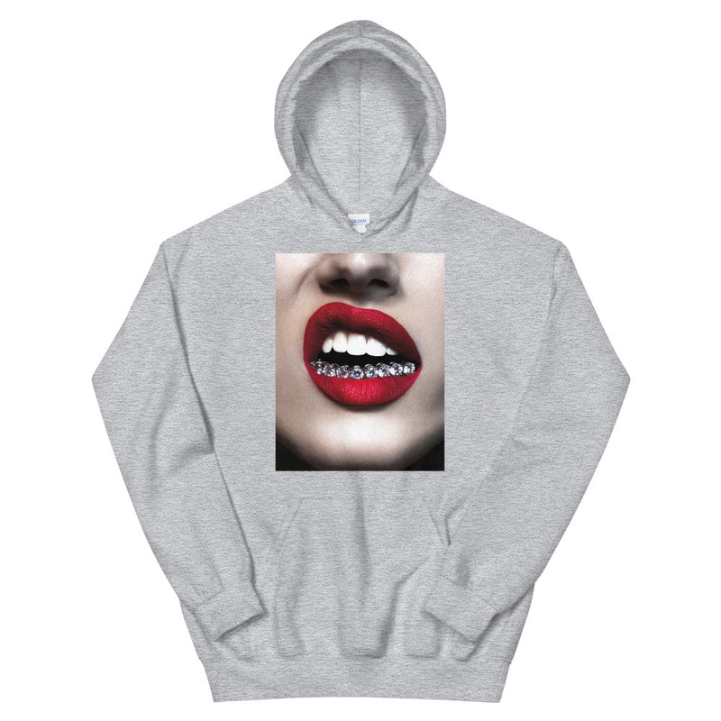 Diamond Grillz Grey Hoodie