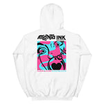 ATLANTA INK x LOVE BOMB White Hoodie