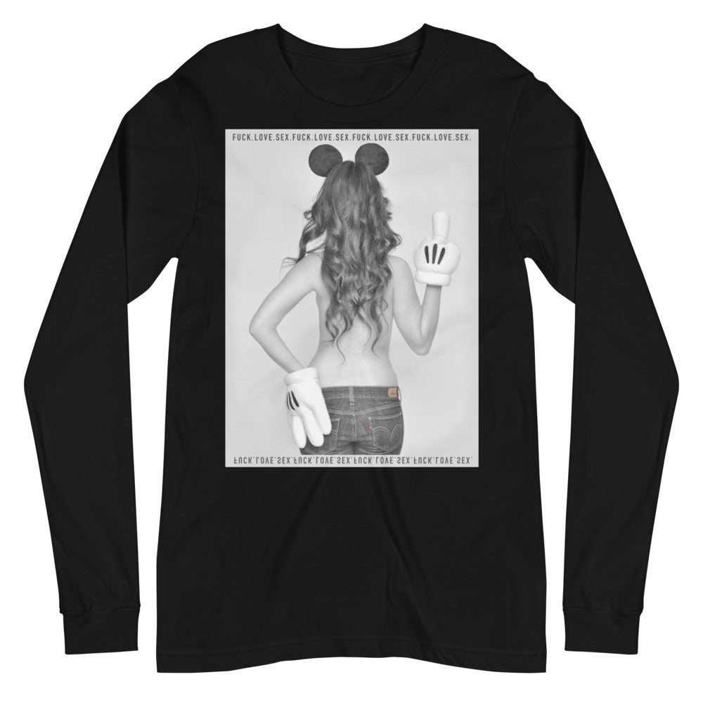 MInnie Black Long T-Shirt